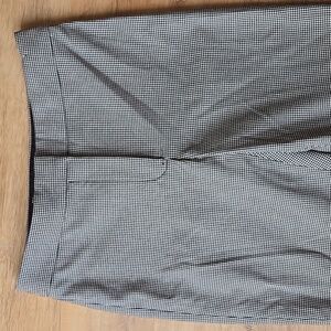 NWOT Aritzia Babaton Atelier Numero Black/White Houndstooth Pants Size 2